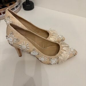 Antonio Melanei beaded heels